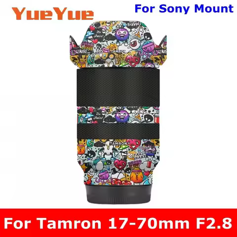 For Tamron 17-70mm F2.8 B070 For Sony Mount Decal Skin Vinyl Wrap Film Camera Lens Sticker 17-70 2.8