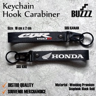 GANTUNGAN CBR 150 KEYCHAIN - HONDA CBR150 KEYCHAIN - CBR 150 CARABINER - HONDA KEYCHAIN CBR 150R Acc