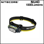 NITECORE NU40 1000Lumens 18650 Battery Headlamp USB-C Rechargeable Headlamp For Activity Outdoor/Camping