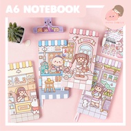 MOMO SHOUJO ❥ SMALL MOCHI A6 WEEKS JOURNAL GRID NOTEBOOK 小麻薯WEEKS方格本