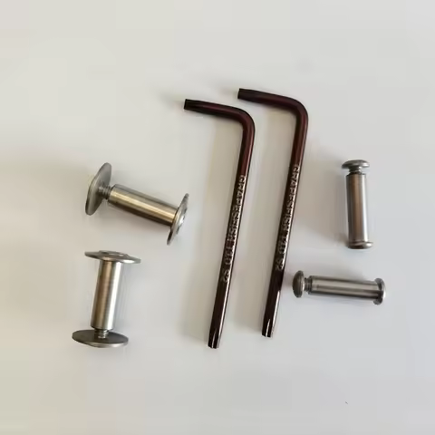 Stainless Steel Full Set of Plier Handle Screws Rivet Wrench for Leatherman Surge Pliers Replacement