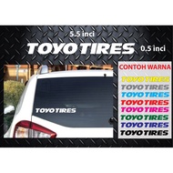 TOYO TIRES cutting sticker