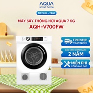 Máy sấy thông hơi Aqua 7KG AQH-V700F.W - Miễn phí giao hàng toàn quốc