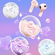 Sanrio LY318 Bluetooth 5.3 Noise Cancelling Gang Earbuds Headphones HiFi Earbud Earphones Earpiece H