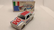 絕版日本製tomica f11 Flat 131 Abarth Rally  tomy 青盒