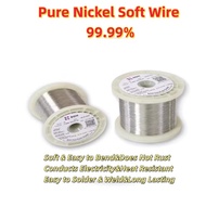 0.03-4mm High-purity nickel wire, nickel rod, Ni99.99% metallic nickel electrode wire, nickel alloy 