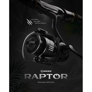 IROLY RAPTOR REEL | 1000-2000 | SPINNING SPINNING | POWER HANDLE | SALTWATER | CARBON BODY | 10+1 BA