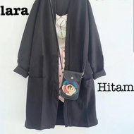 [Lara black RO BLazer] black babytery women's BLazer