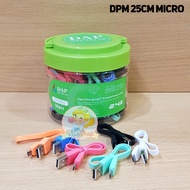 Micro Data Charger Cable 25cm MICRO USB CABLE CABLE FOR POWERBANK