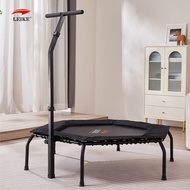 Leikefitness Professional Gym Workout 50" Fitness Trampoline Cardio Trainer Exercise Rebounder.