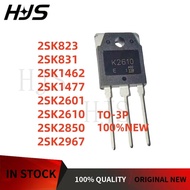 5PCS 2SK823 2SK831 2SK1462 2SK1477 2SK2601 2SK2610 2SK2850 2SK2967 TO-3P In stock mos in stock chip 