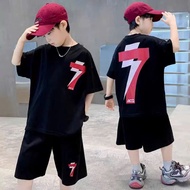 (B.bikids for babies)Boys Summer Clothes Set No. 7 - Cool, Sweat Absorbent, The More You Love It!