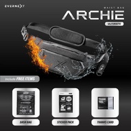 Evernext - Men's Anti-Bara Waist Bag Men's Waterproof Sling Bag Men's Waterproof Waist Bag Archie