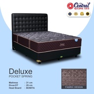 spring bed kasur deluxe central - 180x200