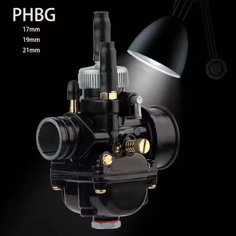 PHBG 17mm 19mm 21mm Racing Moto Carburetor For Yamaha KTM Puch Zuma Scooter 50cc 90cc BWS100 RG50 Ca