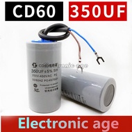 CD60มอเตอร์ Capacitor เริ่มต้น250MFD 150Uf 200Uf 250Uf 300Uf 350Uf 400Uf 250VAC สำหรับมอเตอร์กระแสตร