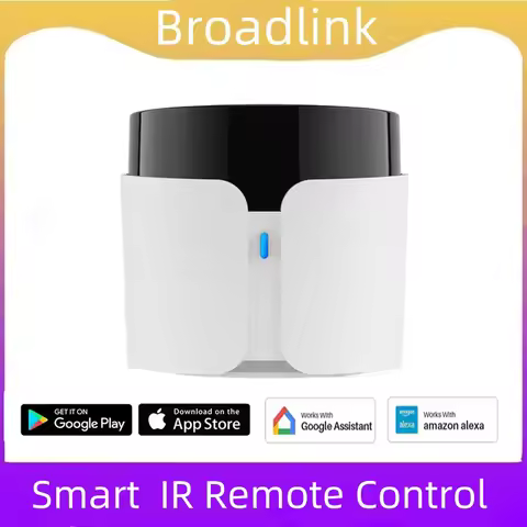 Broadlink RM5 plus Wifi Universal Infrared Remote Voice Control Work With Alexa & Google Home Smart 