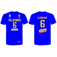 Jordan Clarkson Gilas Pilipinas Worldcup 2023 TShirt Jersey #GawangAMWorks