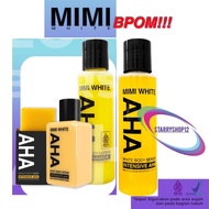 BPOM ORIGINAL Mimi White AHA body serum booster tubuh 30ml  aha brightening bright asli body lotion 