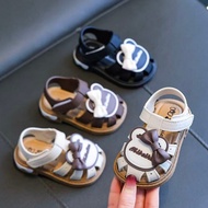 Baby Squeaky Sandals Cartoon Non-Slip Toddler Shoes Kids First Walkers 916-1