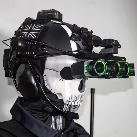 Call of Duty Ghost Koenig Night Vision Goggles Model Tactical Helmet Illuminated NVG Cosplay Prop wi
