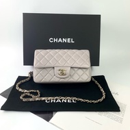 Chanel cf20/大mini 灰金配色 晶片款❤️