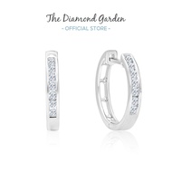TDG 10 Lab Grown Hooped Diamond Earring