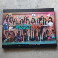 I.O.I - 2nd mini album miss me? Jeon Somi, Kim Sejeong, Choi Yoojung, Kim Chungha, Kim Sohye, Joo Ky