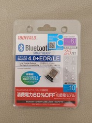 iBuffalo Bluetooth 4.0 + EDR/LE USB Windows 8 ＆ 10 對應 藍芽接收器 Buffalo Smart Ready