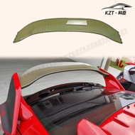For Honda 17 Onwards Civic Type R Fk8 Vrsar1 Style Rear Wing Flap (5 Door Hatch) Yellow Kevlar