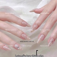 Bona nailbox design MM02 with free glue file (read description) bridal nails, pretty nails, party na