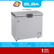 Elba Freezer (510L) Direct Cooling Chest Freezer ARTICO EF-F5138E(GR)