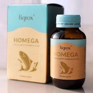 Ship 24hour 🔥 Original bottle‼️TIGROX HOMEGA fish oil 鱼油 100% ORIGINAL 1bottle60capsules