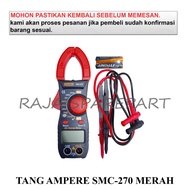 MERAH Ta27m DIGITAL AMPERE PLIERS / DIGITAL CLAMP METER / AMPERE PLIERS SMC-270 RED