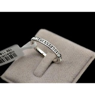 CLEARANCE BELOW COST- Genuine 18kgp Cubic Zirconia Eternity White Gold RingLEARANCE BELOW COST- Genu