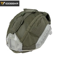 IDOGEAR Tactical Helmet Cover For Maritime Helmet M/L Size Helmet with NVG Battery Pouch 3812