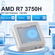 GenMachine New Mini PC Mini Desktop office computer Light AMD Ryzen 7 3750H CPU 2.3GHz-4.0GHz Window