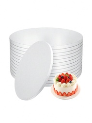 1pc Professional Cake Mat Board For Cake Decorating Cake Tray Christmas Cake Tray Round Cake Bottom 