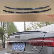 High Quality ABS FOR Audi A6 S6 SLINE RS6 C8 S STYLE 2019 2020 2021 Car Trunk Lip Wings Tail A6 Acce