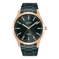 ALBA ARX006X1 BLACK DIAL BLACK STAINLESS STEEL JAM TANGAN ALBA ARX006