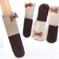 其他品牌 - 一套4枚 -日本可愛造型桌椅腳套 椅套 靜音防滑防刮花 - 睡房/客廳 - 啡色 枱腳套 椅腳套