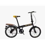 Economy Folding Bike 20" Adult Single Speed 100% ready Basikal Lipat Dewasa harga borong raya gift promo 2024