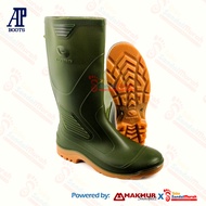 HIJAU Sandal Shop - AP Boots TERRA ECO 3 Green - Economical Quality PVC Boots. High AP Boots from AP