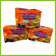 ⭐ ◱ ↕ Mi Sedaap Mi Sup Singapore Spicy Laksa Flavour Instant Noodle [ Halal Certified ] 5X83G