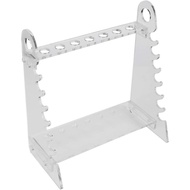 Pipettor Stand, Pipette Support Pipette Supporting Holder Organic Glass Pipette Holder Pipette Rack 