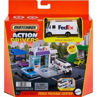 Matchbox Action Drivers Fedex Package Center
