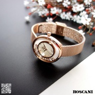 ⭐️Authorized⭐️ ROSCANI Paris Shine Collection BLE934K1 Rose Gold Bracelet Women's Analogue Watch