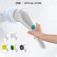 Electric Cleaning Brush Set Replaceable Cleaning Heads Scrubber Electric Spin Scrubber