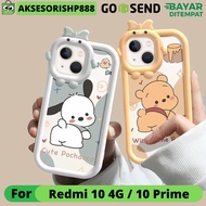 Case HP Redmi 10 4G Prime Casing Softcase Silikon Lucu Winie The Pooh