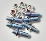 (ชุด6ตัว)​ น๊อตดุมล้อหน้า น๊อตล้อหน้า สกรูดุมล้อหน้า รถไถ คูโบต้า L3408-L3608-L4508-L4708​-L4018-L50